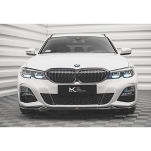 BMW G20 2019+ - Tampon Lipi/Ön, A Plus M Pack V4 Stil, Piano Black Parlak Ürün Yüzeyi, Vakum