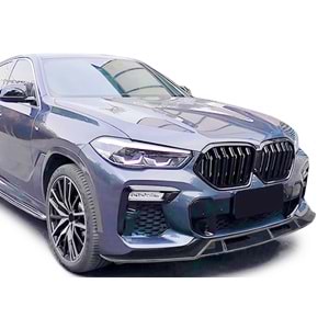 BMW G06 2020+ - Tampon Lipi/Ön, A Plus M Performance Stil, M Spt. Tmpn., Piano Black Parlak Ürün Yüzeyi, Vakum