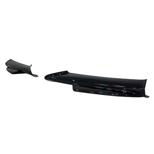 BMW E90 2004+ - Tampon Flap/Ön, M Performance V1 Stil, Piano Black Ürün Yüzeyi, Vakum, Set