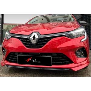 Renault Clio 5 2019+ - Tampon Eki/Ön, C Std. ABT Stil, İşlem Yapılmamış Ham Ürün Yüzeyi, Vakum