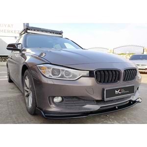 BMW F30 2012+ - Tampon Lipi/Ön, B Plus Std. Line V1 Stil, Piano Black Ürün Yüzeyi, Vakum