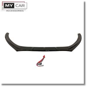 VW Jetta Mk6 2010+ - Tampon Lipi/Ön, B Plus Basic V1 Stil, Piano Black Ürün Yüzeyi, Vakum