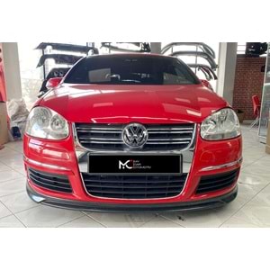 VW Golf Mk5 2003+ - Tampon Eki/Ön, Votex V1 Stil, GTI Tmpn. , İşlem Yapılmamış Ham Ürün Yüzeyi, Vakum