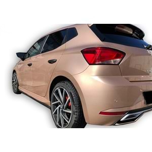 Seat Ibiza Mk5 2017+ - Marşpiyel/Yan, C Std. Aero V1 Stil, İşlemYapılmamış Ham Ürün Yüzeyi, Vakum, Set