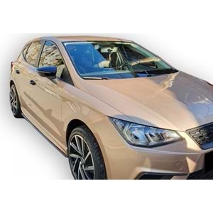 Seat Ibiza Mk5 2017+ - Marşpiyel/Yan, C Std. Aero V1 Stil, İşlemYapılmamış Ham Ürün Yüzeyi, Vakum, Set