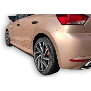 Seat Ibiza Mk5 2017+ - Marşpiyel/Yan, C Std. Aero V1 Stil, İşlemYapılmamış Ham Ürün Yüzeyi, Vakum, Set