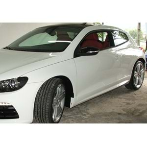 VW Scirocco Mk3 2008+ - Marşpiyel/Yan Üst B Plus R Stil, İşlem Yapılmamış Ham Ürün Yüzeyi, Vakum, Set