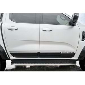 Ford Ranger T7 2022+ - Kapı Kaplaması/Üst A Plus Sport V1 Stil, Mat Siyah Ürün Yüzeyi Vkm. Set