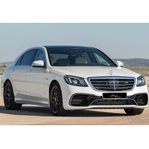 M. Benz W222 2013+ - Body Kit S63 AMG Stil, İşlemYapılmamış Ham Ürün Yüzeyi, ABS, Set