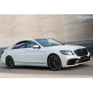 M. Benz W222 2013+ - Body Kit S63 AMG Stil, İşlemYapılmamış Ham Ürün Yüzeyi, ABS, Set