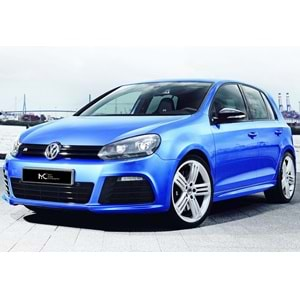 VW Golf Mk6 2008+ - Body Kit R20 Stil, İşlem Yapılmamış Ham Ürün Yüzeyi ,ABS, Set