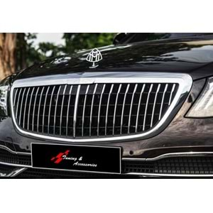 M. Benz W222 2013+ - Body Kit Maybach Stil, İşlemYapılmamış Ham Ürün Yüzeyi, ABS, Set