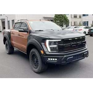 Ford Ranger T6 2011+ - Body Kit F150 Raptor Stil, İşlem Yapılmamış Ham Yüzey ABS Set