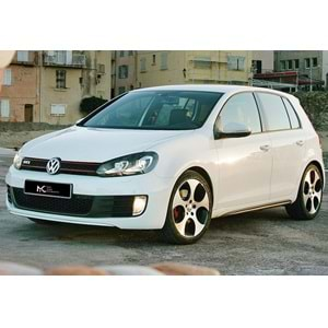 VW Golf Mk6 2008+ - Body Kit GTI Stil Chn., İşlemsiz Yüzey ABS Set