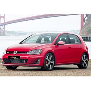 VW Golf Mk7 2012+ - Body Kit GTI Stil Chn., İşlem Yapılmamış Ham Ürün Yüzeyi, ABS, Set