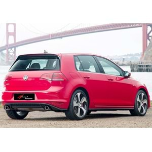 VW Golf Mk7 2012+ - Body Kit GTI Stil Chn., İşlem Yapılmamış Ham Ürün Yüzeyi, ABS, Set