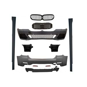 BMW G30 LCI 2020+ - Body Kit/Set, M Technic V1 Stil/PCD, İşlem Yapılmamış Ham Ürün Yüzeyi, ABS, Set