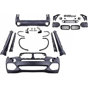 BMW F15 2013+ - Body Kit/Set, X5 M Sport V2 Stil/PDC, Pnjr./Egz. Ucu., İşlem Yapılmamış Ham Ürün Yüzeyi, ABS