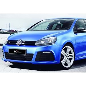 VW Golf Mk6 2008+ - Body Kit/Set, R20 V1 Stil, İşlem Yapılmamış Ham Ürün Yüzeyi ,PP, Set