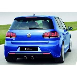 VW Golf Mk6 2008+ - Body Kit/Set, R20 V1 Stil, İşlem Yapılmamış Ham Ürün Yüzeyi ,PP, Set