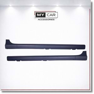 VW Golf Mk5 2003+ - Marşpiyel/Yan, Oem GTI V1 Stil, İşlem Yapılmamış Ham Ürün Yüzeyi, PP, Set