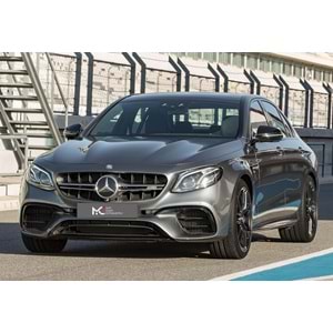 M. Benz W213 2017+ - Body Kit/Tampon Ön E63 AMG Stil, Pnjr., İşlem Yapılmamış Ham Ürün Yüzeyi, ABS, Set