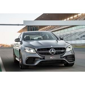 M. Benz W213 2017+ - Body Kit/Tampon Ön E63 AMG Stil, Pnjr., İşlem Yapılmamış Ham Ürün Yüzeyi, ABS, Set