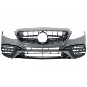 M. Benz W213 2017+ - Body Kit/Tampon Ön E63 AMG Stil, Pnjr., İşlem Yapılmamış Ham Ürün Yüzeyi, ABS, Set