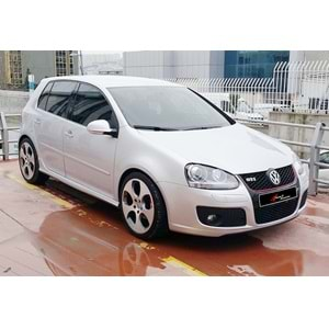 VW Golf Mk5 2003+ - Tampon Ön GTI Stil, İşlemsiz Ham Yüzey ABS Set