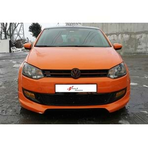 VW Polo Mk5 2009+ - Ön Ek Rieger Stil, İşlemsiz Ham Yüzey Vakum