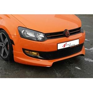 VW Polo Mk5 2009+ - Ön Ek Rieger Stil, İşlemsiz Ham Yüzey Vakum