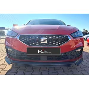 Seat Leon Mk4 2020+ - Ön Ek ABT Stil, İşlem Yapılmamış Ham Ürün Yüzeyi, Vakum