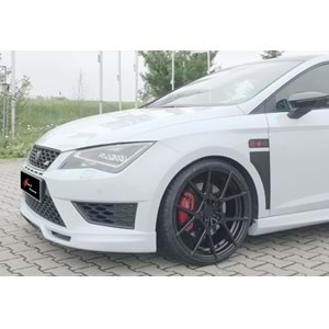 Seat Leon Mk3 FL 2017+ - Ön Ek Rieger Stil, İşlemsiz Ham Yüzey Vakum