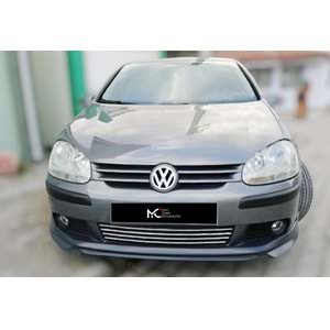 VW Golf Mk5 2003+ - Ön Ek ABT Stil, İşlemsiz Ham Yüzey Vakum