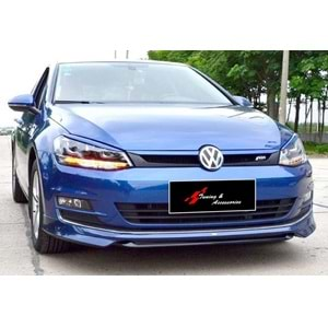 VW Golf Mk7 2012+ - Ön Ek ABT Stil, İşlemsiz Ham Yüzey Vakum