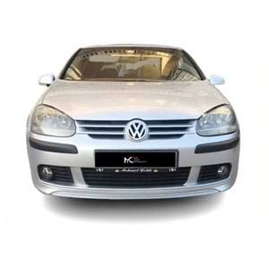 VW Golf Mk5 2003+ - Ön Ek Votex Stil Std. Tmpn., İşlem Yapılmamış Ham Ürün Yüzeyi, Vakum