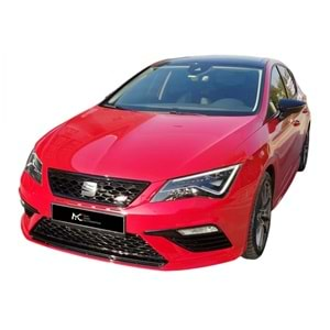 Seat Leon Mk3 FL 2017+ - Ön Ek Aero Stil, İşlemsiz Ham Yüzey Vakum