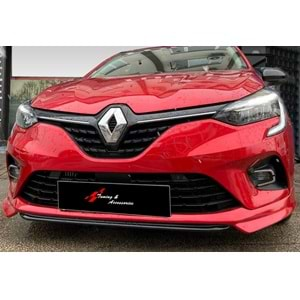 Renault Clio 5 2019+ - Ön Ek ABT Stil, İşlemsiz Ham Yüzey Vakum