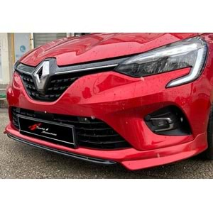 Renault Clio 5 2019+ - Ön Ek ABT Stil, İşlemsiz Ham Yüzey Vakum