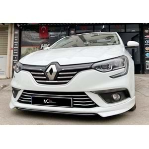 Renault Megane 4 2016+ - Ön Ek ABT Stil, İşlemsiz Ham Yüzey Vakum