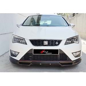 Seat Leon Mk3 2012+ - Ön Ek Rieger Stil, İşlemsiz Ham Yüzey Vakum