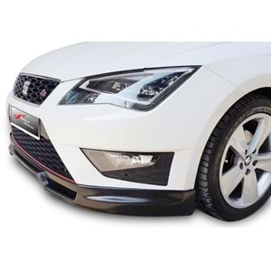 Seat Leon Mk3 2012+ - Ön Ek Rieger Stil, İşlemsiz Ham Yüzey Vakum