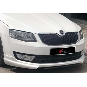 Skoda Octavia Mk3 2013+ - Ön Ek Rieger Stil, İşlemsiz Ham Yüzey Vakum