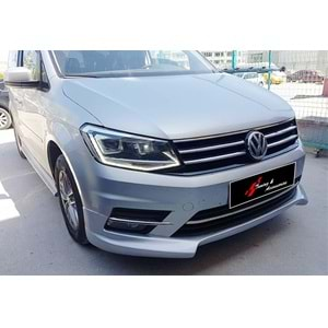 VW Caddy Mk3 FL2 2015+ - Ön Ek Rieger Stil, İşlemsiz Ham Yüzey Vakum