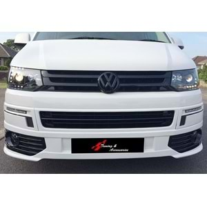 VW Transporter T5.1 2009+ - Ön Ek Sportline Stil, İşlem Yapılmamış Ham Ürün Yüzeyi, Vakum