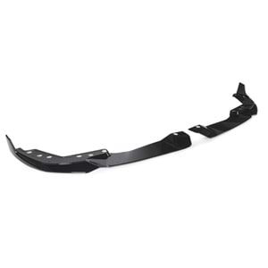 BMW G20 LCI 2022+ - Tampon Lipi/Ön, M Sport V2 Stil ,2 Parça, Piano Black Boyalı Ürün Yüzey, ABS, Set