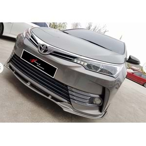 Toyota Corolla 11 FL 2017+ - Ön Lip Trend Stil, Piano Black Vakum