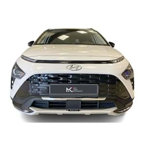 Hyundai Bayon 1 2021+ - Koruma Barı Luxury V1 Stil Ön ve Arka, Krm. Mat Gri Siyah Boyalı Ürün Yüzeyi ABS Set