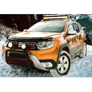 Dacia Duster 2 2018+ - Protector Body Kit A Plus+ Oem Standart Stil Park Asistanlı , Mat Siyah Ürün Yüzeyi Vkm. Set