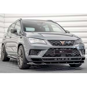 Seat Cupra Ateca Mk1 2018+ - Body Kit A Plus+ Cupra V1 Stil, Piano Black Parlak Ürün Yüzeyi Vkm